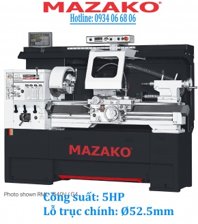 RML-1640V Máy tiện vạn năng vô cấp, máy tiện Sunmaster RML-1640V, Công suất 5HP, Lỗ trục Ø52.5mm